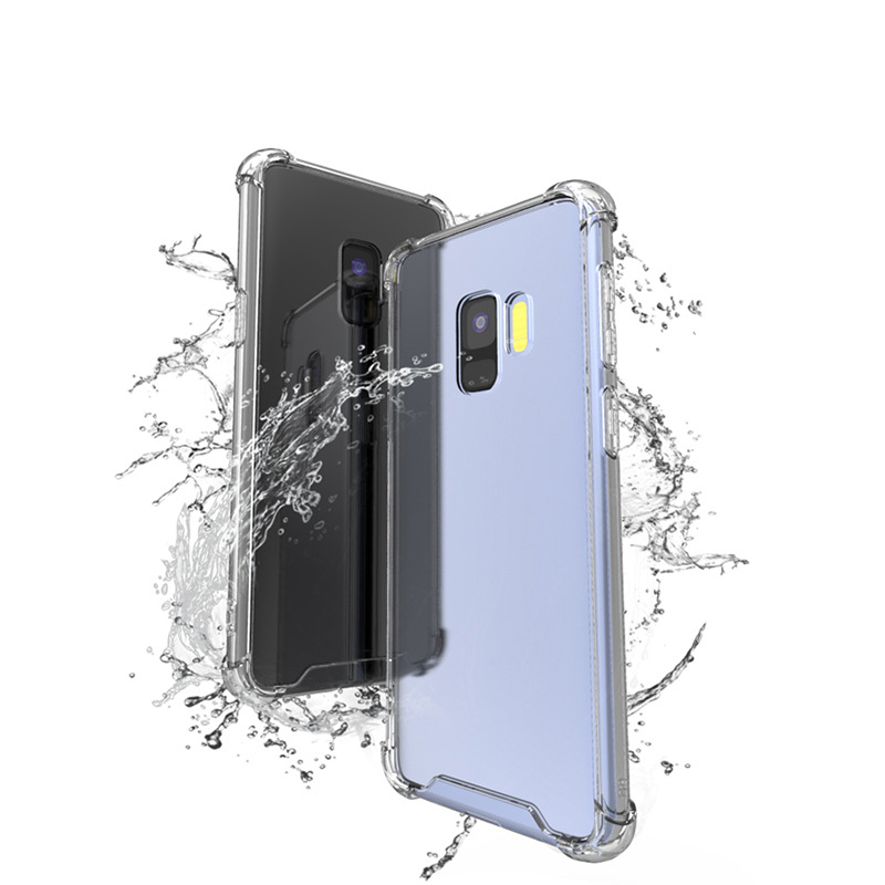 Phone Cases For Iphone 17 Air 16 15 14 13 12 Mini 11 Pro XR XS MAX 8 X Samsung S20 S10 S8 Plus Note 10 Cover Air Cushion Hard Back Acrylic