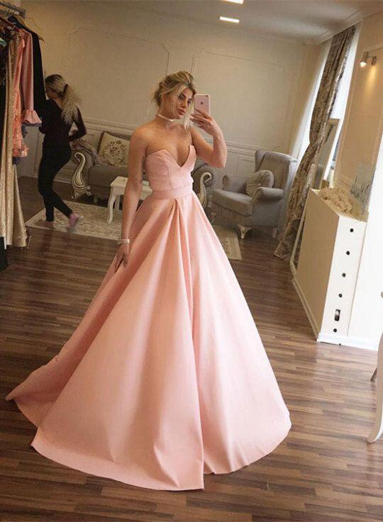 Sweetheart Off the Shoulder Pink Satin Evening Dresses A-Line Long Evening Gowns Girls Graduation Dresses for Party, Silver
Sweetheart Off the Shoulder Pink Satin Evening Dresses A-Line Long Evening Gowns Girls Graduation Dresses for Party, Silver