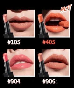 Lipstick Marie Dalgar Moist Natural Lasting Brightly Colored Water Moistening Pink Wine Red