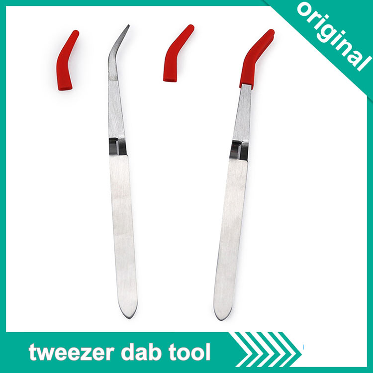 Best Wax Dab Tool Silicone Tipped Dab Tweezers E Cigarettes Stainless Steel Dabbing Tools Titanium/Ceramic/Quartz Nail Tool Smok Accessories
Best Wax Dab Tool Silicone Tipped Dab Tweezers E Cigarettes Stainless Steel Dabbing Tools Titanium/Ceramic/Quartz Nail Tool Smok Accessories