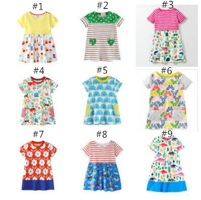 Girl O-Neck Short Sleeve Dress Baby Summer Cotton Sweet Skirts Kids Cute Princess Dresses Clothes Clothing YDM 004, As picture
Girl O-Neck Short Sleeve Dress Baby Summer Cotton Sweet Skirts Kids Cute Princess Dresses Clothes Clothing YDM 004, As picture