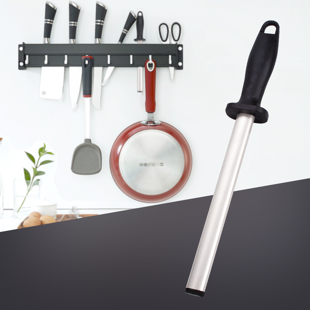 8-Inch Diamond Knife Sharpening Steel 30cm Long Honing Rod Chef's Choice Professional Kitchen Tool For Home Kitchen
8-Inch Diamond Knife Sharpening Steel 30cm Long Honing Rod Chef's Choice Professional Kitchen Tool For Home Kitchen