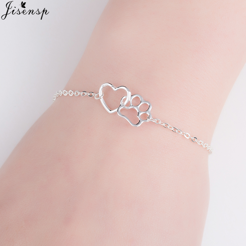 Hollow Pet Paw Footprint Bracelets Shellhard Cute Animal Tassut Cat Dog Love Charm Bracelet for Women
Hollow Pet Paw Footprint Bracelets Shellhard Cute Animal Tassut Cat Dog Love Charm Bracelet for Women