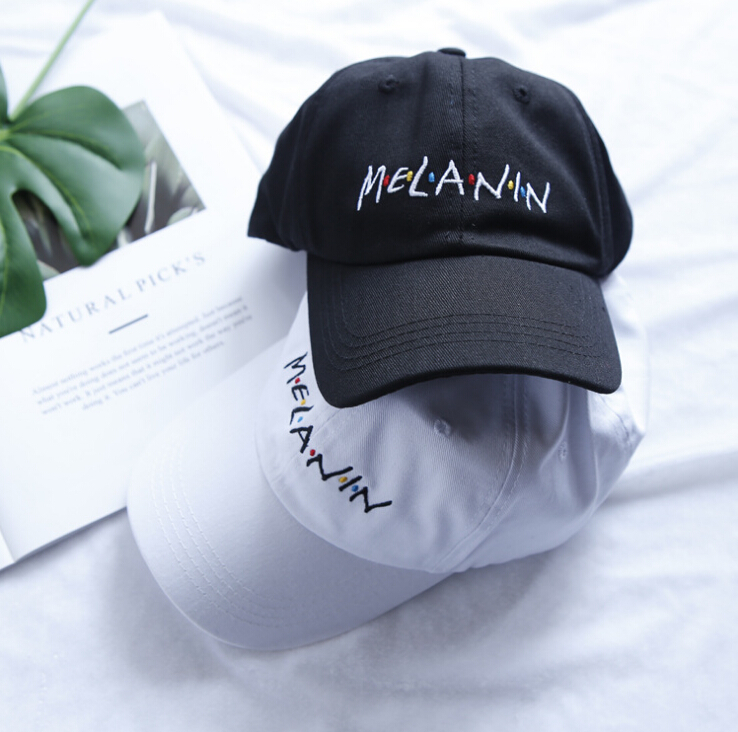 Ball Caps Arrival MELANIN Letter Embroidery Baseball Cap Women Snapback Hat Adjustable Men Fashion Hats, Black
Ball Caps Arrival MELANIN Letter Embroidery Baseball Cap Women Snapback Hat Adjustable Men Fashion Hats, Black