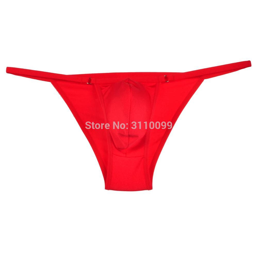 Iron Hoop Decorations Sexy Men's Briefs Undershorts Male Underpants Men Underwear Enhanced Protruding Penis Pouch Brief Smooth