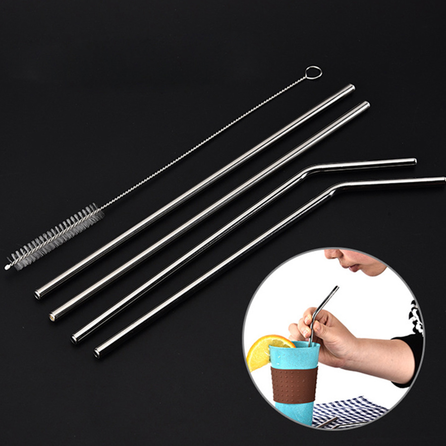Reusable Stainless Steel Straw 8.5'' 9.5'' 10.5" Cups Straight Bend Drinking Straws ECO Metal Bar Party Drinks Sucker
Reusable Stainless Steel Straw 8.5'' 9.5'' 10.5" Cups Straight Bend Drinking Straws ECO Metal Bar Party Drinks Sucker