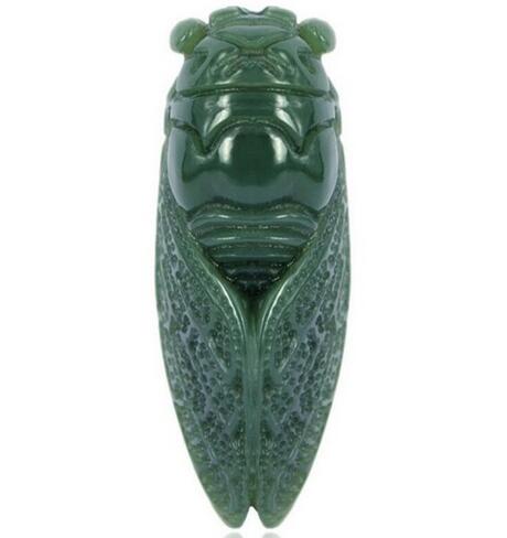Hetian jade QINGYU natural jade cicada pendant golden cicada pendant promotion gifts, Black
Hetian jade QINGYU natural jade cicada pendant golden cicada pendant promotion gifts, Black