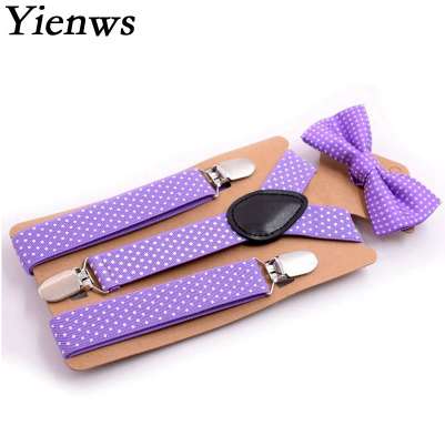 Yienws Kids Suspenders Baby Bow Tie Suspenders Boys Girls Stylish Suspensorio Bow Ties Polka Dot Braces for Children YiA028
Yienws Kids Suspenders Baby Bow Tie Suspenders Boys Girls Stylish Suspensorio Bow Ties Polka Dot Braces for Children YiA028