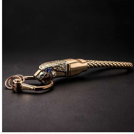 Brand HONEST High Grade Men Key Chain Keychains Rhinestones Car Key Ring Holder Jewelry Bag Pendant Gift Genuine Leather Rope