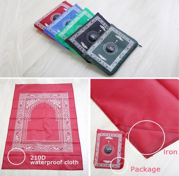 Hot Sale Portable Islamic Travel Pocket Prayer Mat With Compass Multi Color Muslim Praying Floor Rug Foldable Carpets 100x60cm
Hot Sale Portable Islamic Travel Pocket Prayer Mat With Compass Multi Color Muslim Praying Floor Rug Foldable Carpets 100x60cm