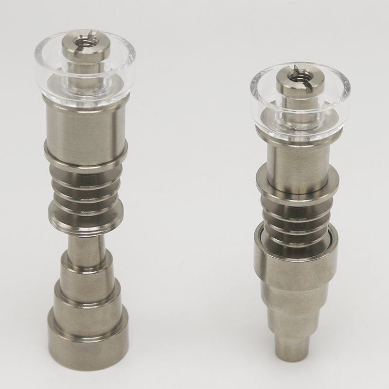 Universal Smoking Quartz Dish Hybrid Titanium Nail Joint 10mm 14mm 18mm Female Male fit 10mm 16mm 20mm Heating coil