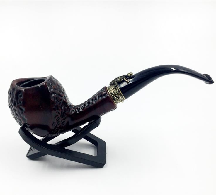 House lizard creative bent pipe fittings wooden pipe smoking cigarette holder
House lizard creative bent pipe fittings wooden pipe smoking cigarette holder