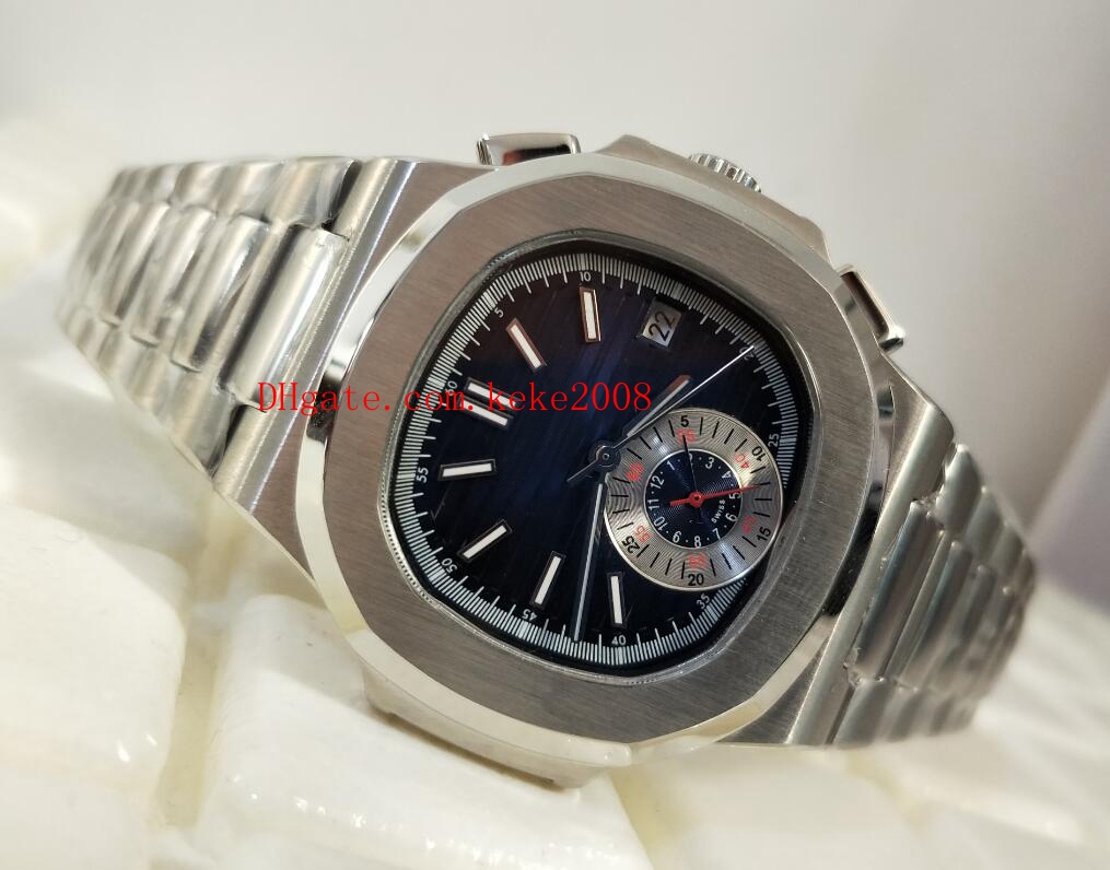 Luxury Classic Series 40mm Leather bracelet Nautilus 5980/1A-001 Stainless Steel Asia Transparent Mechanical Automatic Mens Watch Watches, Blue
Luxury Classic Series 40mm Leather bracelet Nautilus 5980/1A-001 Stainless Steel Asia Transparent Mechanical Automatic Mens Watch Watches, Blue