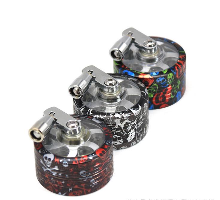 The 2 level hand-held applique smoker is 50MM and pressed aluminum alloy grinder
The 2 level hand-held applique smoker is 50MM and pressed aluminum alloy grinder