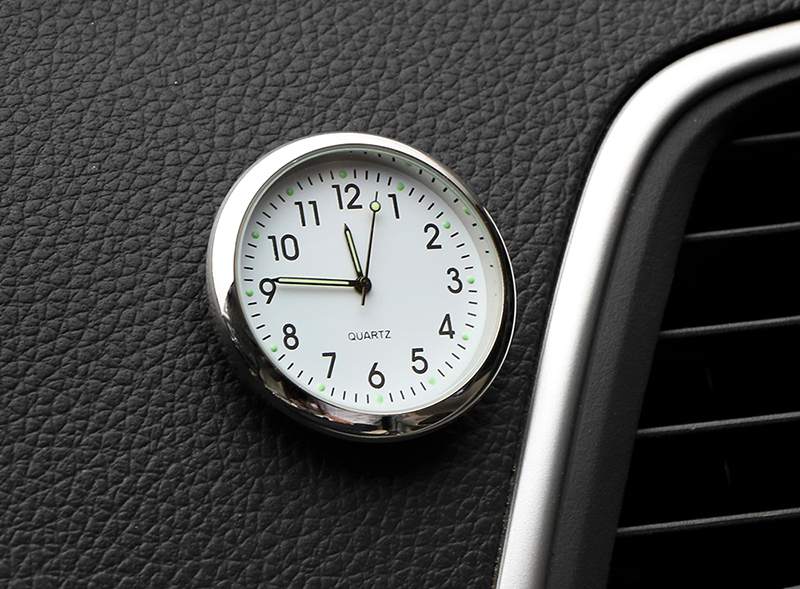 2025 new Decoration Electronic Meter Clock Timepiece Auto Ornament Automobiles Sticker Watch Interior In Car Accessories2959652 Free shippin