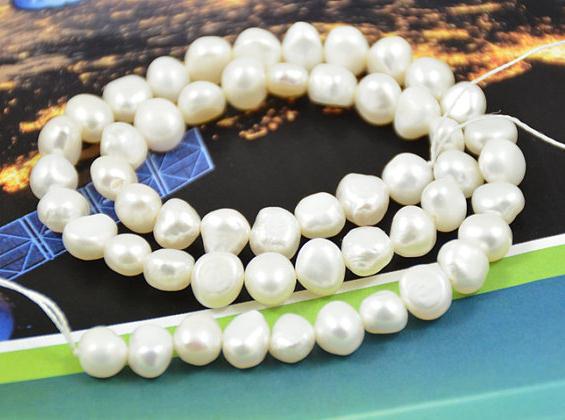 Wholesale One Strand White Freshwater Cultured Pearl Loose Beads,Gemstone 6-8mm One Full Strand 14.5
Wholesale One Strand White Freshwater Cultured Pearl Loose Beads,Gemstone 6-8mm One Full Strand 14.5