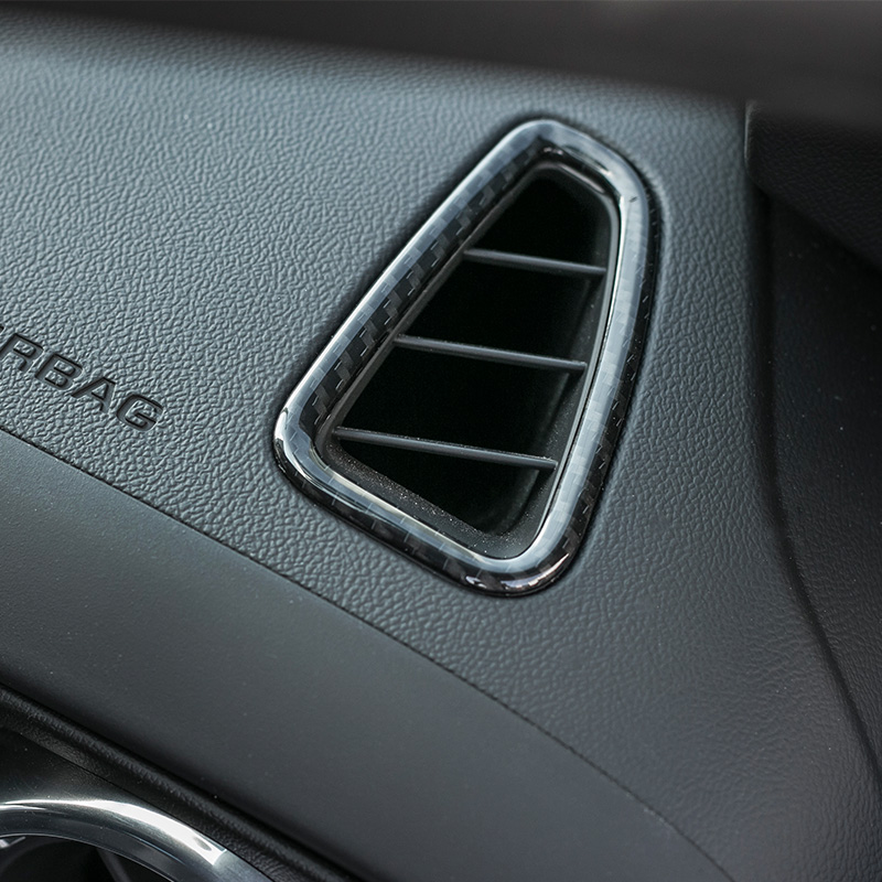 Dash Board Left Right Air Conditioning Outlet Vent Ring Sticker For Chevrolet Camaro Up Car Styling Interior Accessories