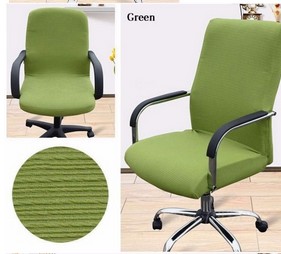 Large size office chair Computer Silpcover side zipper blanket cover design arm chair covers stretch lift rotating chair cover