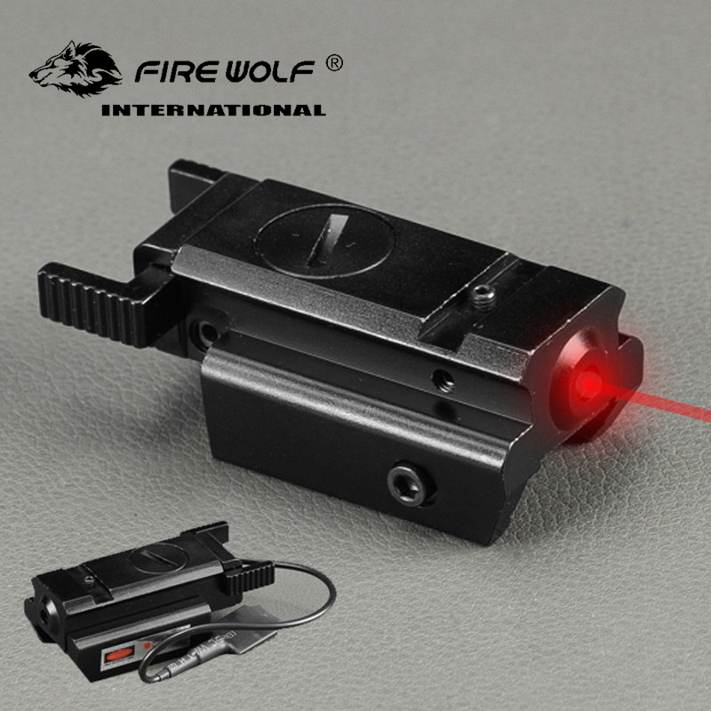 FIRE WOLF Compact Hunting Tactical Red Dot Laser Sight Scope With Pressure Switch 20mm Picatinny Rail Mount
FIRE WOLF Compact Hunting Tactical Red Dot Laser Sight Scope With Pressure Switch 20mm Picatinny Rail Mount