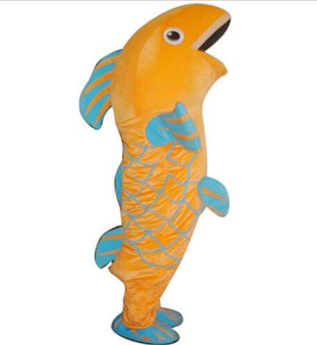 New Adult Cute BRAND Cartoon Fish Carp Mascot Costume Fancy Dress Hot Sale Party costume Free Ship, As pictued
New Adult Cute BRAND Cartoon Fish Carp Mascot Costume Fancy Dress Hot Sale Party costume Free Ship, As pictued