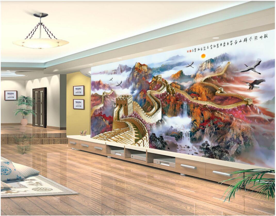 3d wallpaper custom photo Non-woven mural Great Wall of China, Chinese landscape, magnificent mountain river muals wall paper for walls 3 d, Pictures show
3d wallpaper custom photo Non-woven mural Great Wall of China, Chinese landscape, magnificent mountain river muals wall paper for walls 3 d, Pictures show