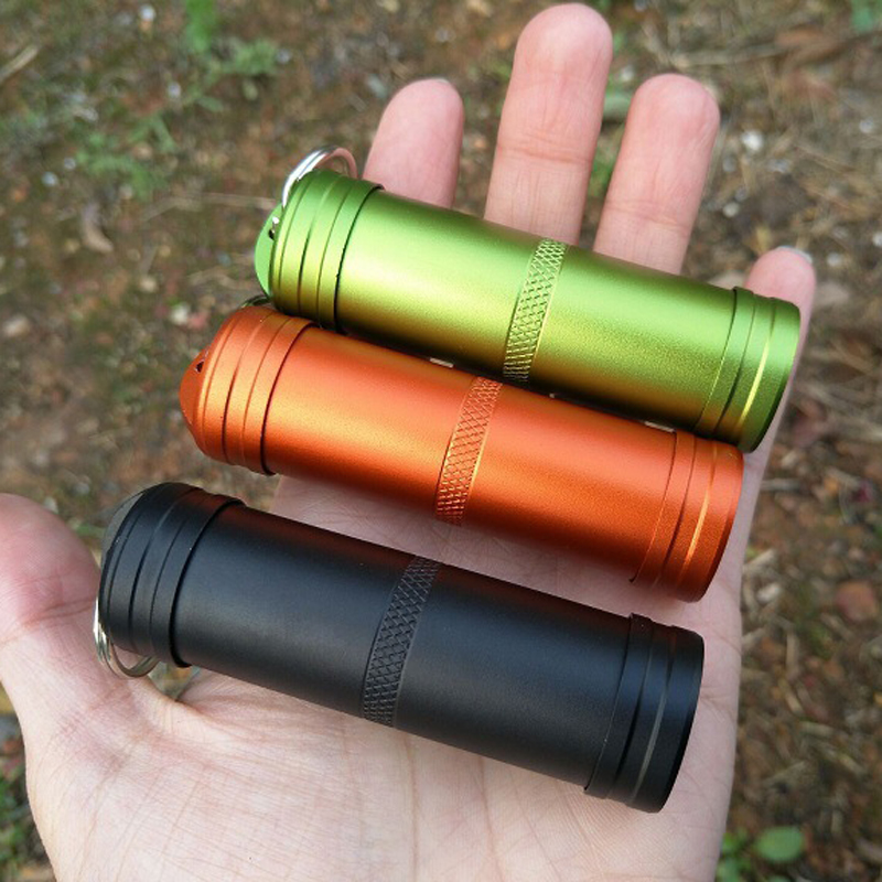 Aluminium Alloy Waterproof Capsule Seal Bottle - Outdoor EDC Survival Box Container First Aid Emergency Tank Case
Aluminium Alloy Waterproof Capsule Seal Bottle - Outdoor EDC Survival Box Container First Aid Emergency Tank Case