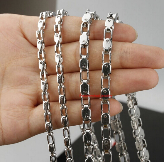 Best price on sale in bulk Lot 10meter Stainless Steel 3.6mm/5mm Motorcycle chain. Bicycle chain jewelry findings / Marking Chain DIY
Best price on sale in bulk Lot 10meter Stainless Steel 3.6mm/5mm Motorcycle chain. Bicycle chain jewelry findings / Marking Chain DIY