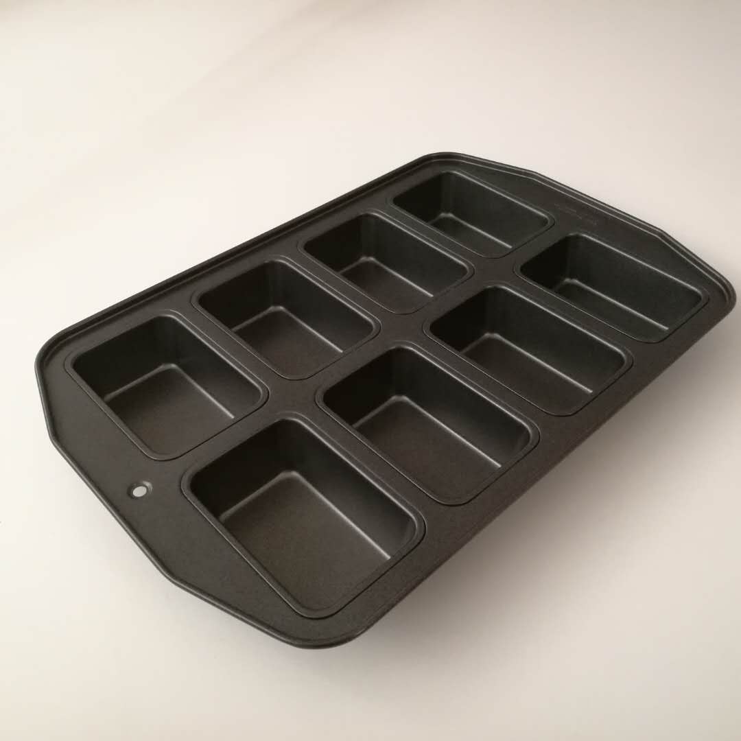 8 count mini loaf pan (perfect non-stick coating, FDA,LFGB standard, heavy gauge
8 count mini loaf pan (perfect non-stick coating, FDA,LFGB standard, heavy gauge
