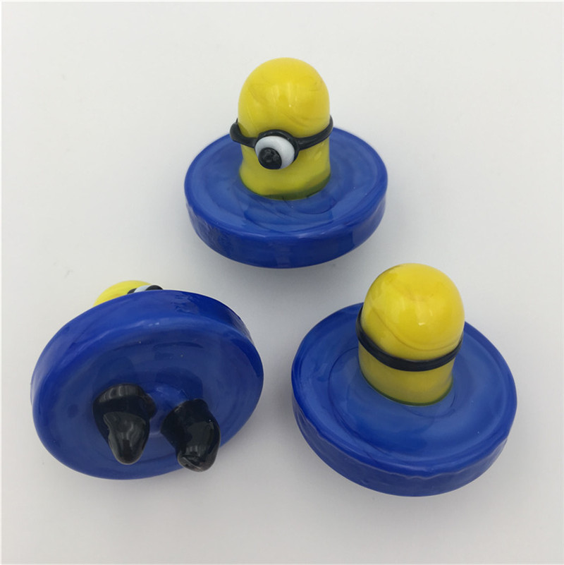 Minions UFO Glass Carb Cap For Banger Oil Rigs Dab Bong 28mm Diameter Glass Minions Carb Caps For Water Pipes MC01
Minions UFO Glass Carb Cap For Banger Oil Rigs Dab Bong 28mm Diameter Glass Minions Carb Caps For Water Pipes MC01