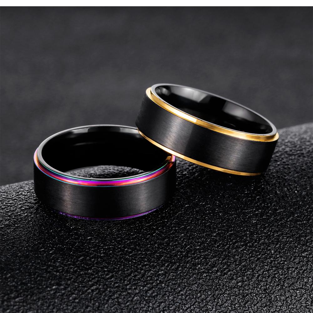 Men Stainless Steel Finger Ring Men 7mm Width Rings Cool Polished Multicolor Biker Rings Engraved Jewelry GJ615
Men Stainless Steel Finger Ring Men 7mm Width Rings Cool Polished Multicolor Biker Rings Engraved Jewelry GJ615