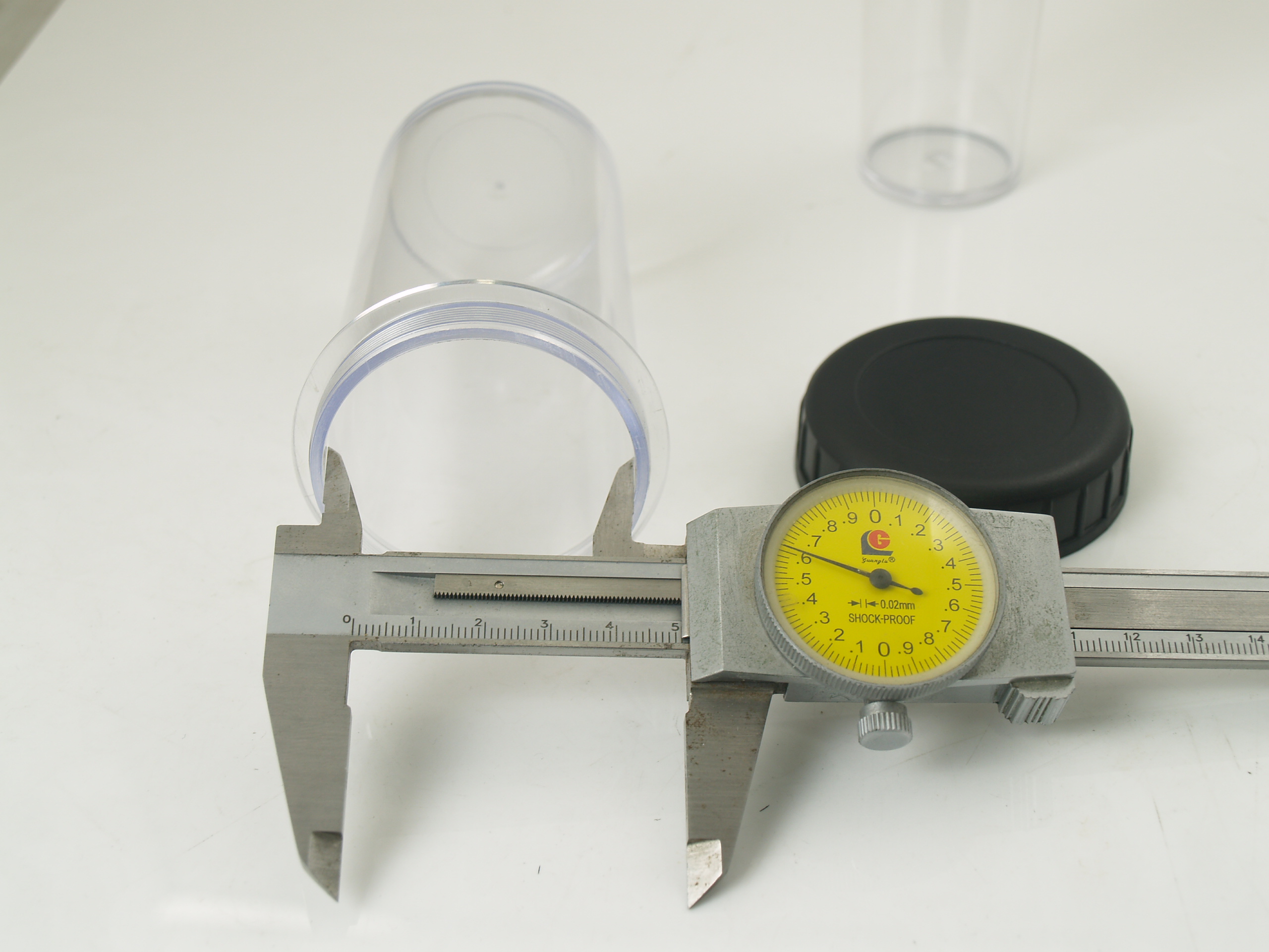 Super big 115mm M26X0.706 Mitutoyo Objective box vials- for M26 protective cases for microscope objectives