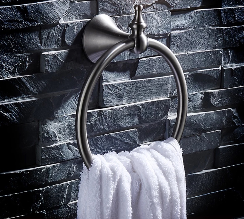 304 stainless steel bathroom towel rings wire drawing round shaped towel racks/bar wall mounted bathroom hardware, As picture
304 stainless steel bathroom towel rings wire drawing round shaped towel racks/bar wall mounted bathroom hardware, As picture