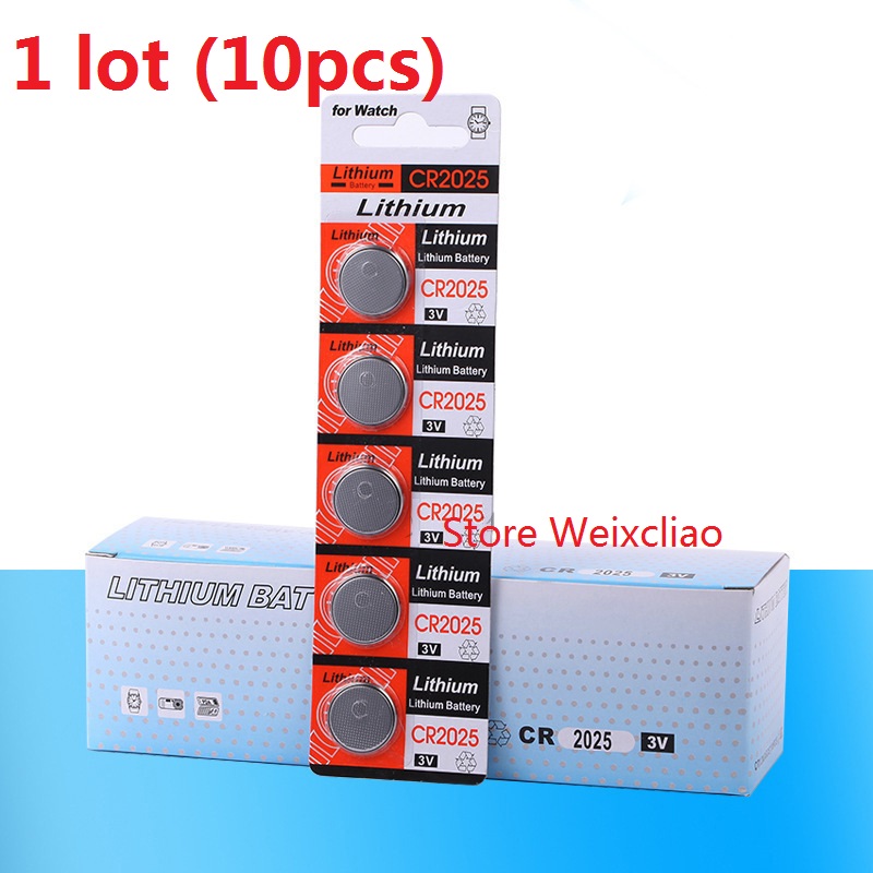 10pcs 1 lot CR2025 3V lithium li ion button cell battery CR 2025 3 Volt li-ion coin batteries for Watch Free Shipping
10pcs 1 lot CR2025 3V lithium li ion button cell battery CR 2025 3 Volt li-ion coin batteries for Watch Free Shipping