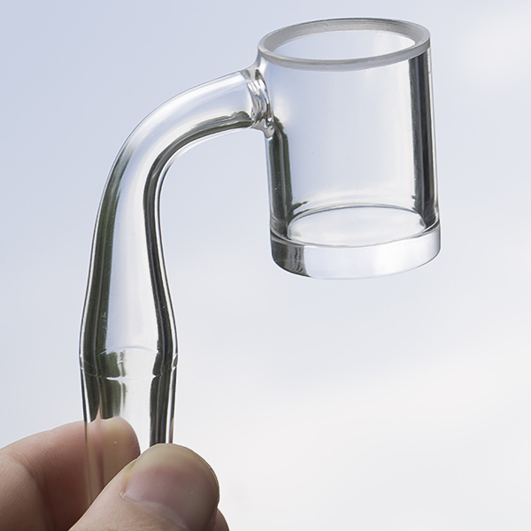 Flat Top Quartz Smoking Accessories Banger With beveled Edge Fits Carb Cap Better Thick Bottom 10mm 14mm 18mm Male Female Joint for Glass bong
Flat Top Quartz Smoking Accessories Banger With beveled Edge Fits Carb Cap Better Thick Bottom 10mm 14mm 18mm Male Female Joint for Glass bong