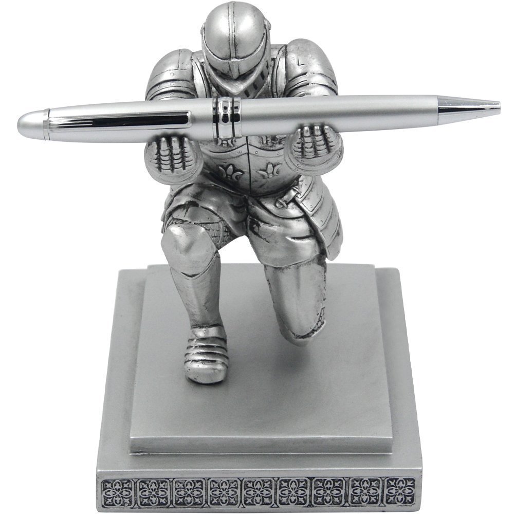 Executive Knight Executive officer Pen Holder - Fancy Black-Inked Pen with Refillable Ink Included,Christmas gift, birthday gift
Executive Knight Executive officer Pen Holder - Fancy Black-Inked Pen with Refillable Ink Included,Christmas gift, birthday gift