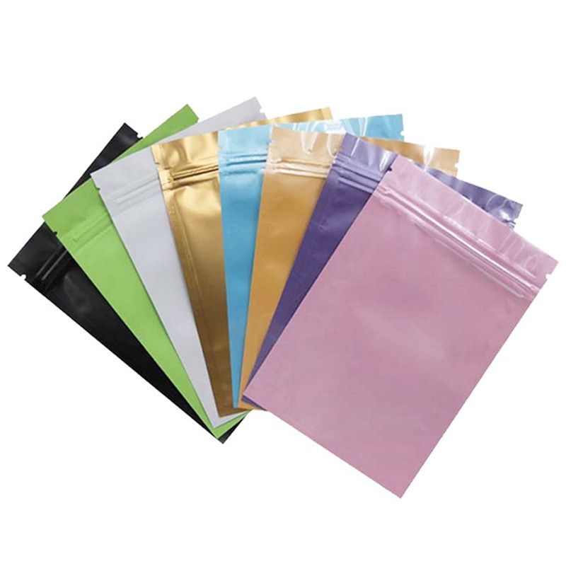 8 color Metallic Mylar Seal bags flat bottom Aluminum foil small plastic bags Factory wholesale LZ0712
8 color Metallic Mylar Seal bags flat bottom Aluminum foil small plastic bags Factory wholesale LZ0712