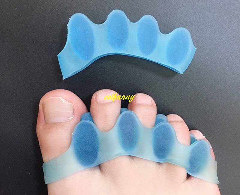 10pairs/lot Silicone Foot Care Gel Bunion Protector Toe Separators Straightener Spreader Correctors Hallux Valgus Correction