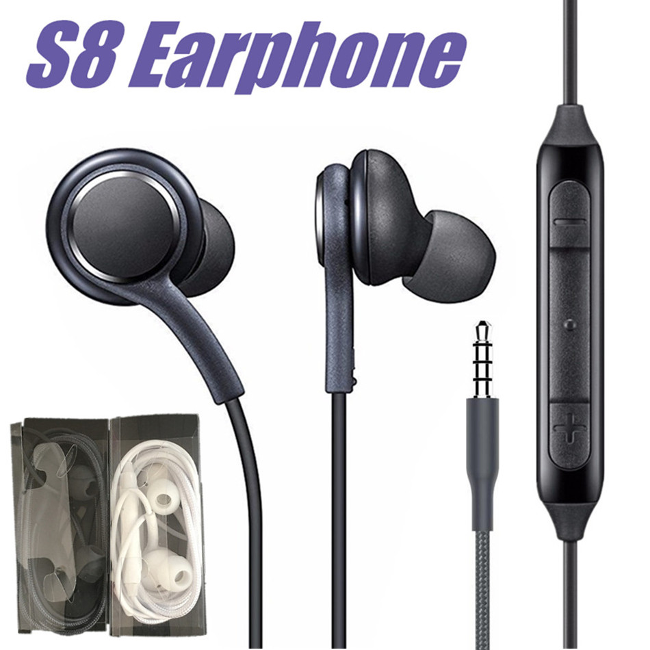 S8 Earphone Earbuds 3.5mm Jack In-ear Headphones With Mic Volume Control For Samsung Galaxy S8 S8 Plus S7 S6 Edge Note 8, Black
S8 Earphone Earbuds 3.5mm Jack In-ear Headphones With Mic Volume Control For Samsung Galaxy S8 S8 Plus S7 S6 Edge Note 8, Black