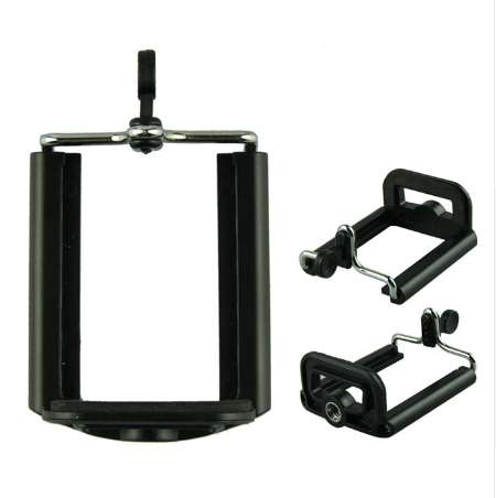 Mobile Universal Phone Clip Holder Mount Bracket Adapter for Smartphone Camera Cell Phone Tripod Stand Mount Adapter Monopod