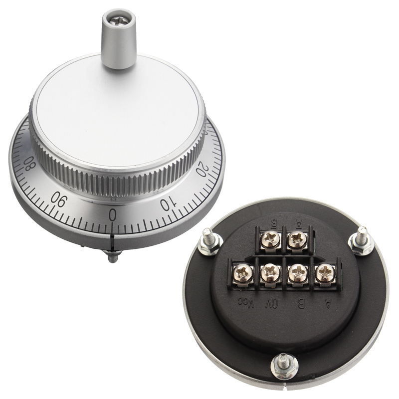 New High-Quality CNC Kit 5V Manual Pulse Generator Handwheel Handle Pulse Generator CNC Machine 60mm Rotary Encoder Resolution CPR Electro
New High-Quality CNC Kit 5V Manual Pulse Generator Handwheel Handle Pulse Generator CNC Machine 60mm Rotary Encoder Resolution CPR Electro
