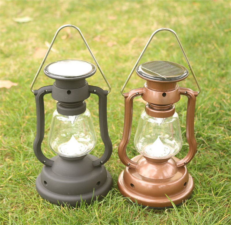7 LED Solar Light Portable DC Solar Hand Crank Charge Camping Lights Outdoor waterproof Hiking Fishing Tents Lamp