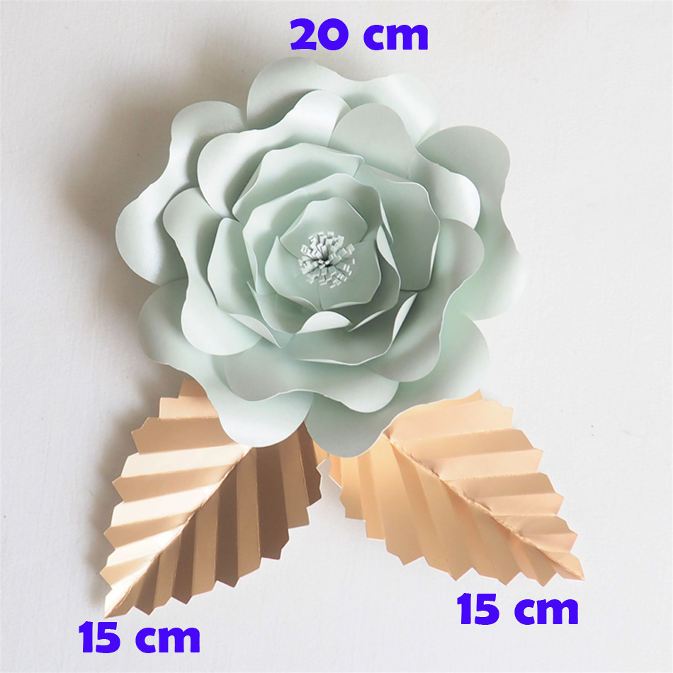 Artificial Flowers 20CM + Leaves 15CM Fleurs Artificielles Backdrop DIY Giant Paper Flowers Wedding Party Decor Baby Shower, Flower 20cm with leaves 15cm
Artificial Flowers 20CM + Leaves 15CM Fleurs Artificielles Backdrop DIY Giant Paper Flowers Wedding Party Decor Baby Shower, Flower 20cm with leaves 15cm