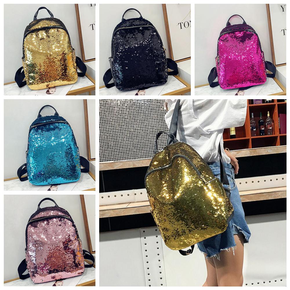 Sequin Backpack Bli… - image