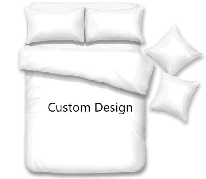 Customized Design Bedding Sets 3D Digital Printing Custom Bedding Set 3pcs Duvet Cover with Pillowcase Full Queen King Size