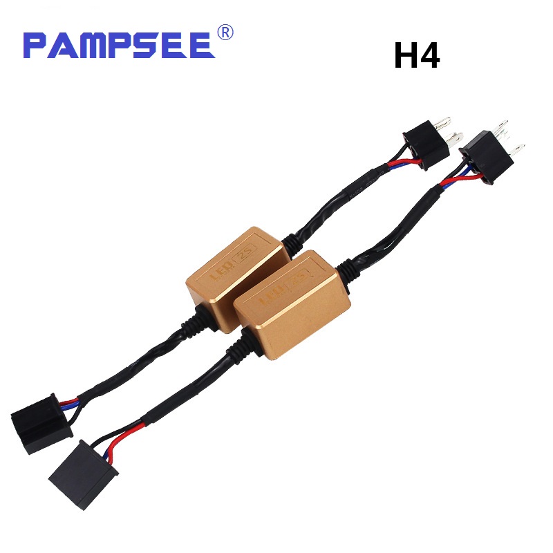 Shipping by DHL H4/H7/H11/HB3(9005)/HB4(9006) Canbus Wiring Harness Adapter LED Car Headlight Bulb Auto Headlamp Fog Light CANBUS