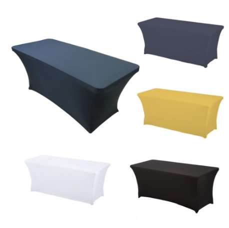 120*60*75 CM Stretch Tablecloth Rectangular Spandex Table cover Tight Fit Fitted Tablecloth for DJ Tradeshows Vendors Weddings
120*60*75 CM Stretch Tablecloth Rectangular Spandex Table cover Tight Fit Fitted Tablecloth for DJ Tradeshows Vendors Weddings