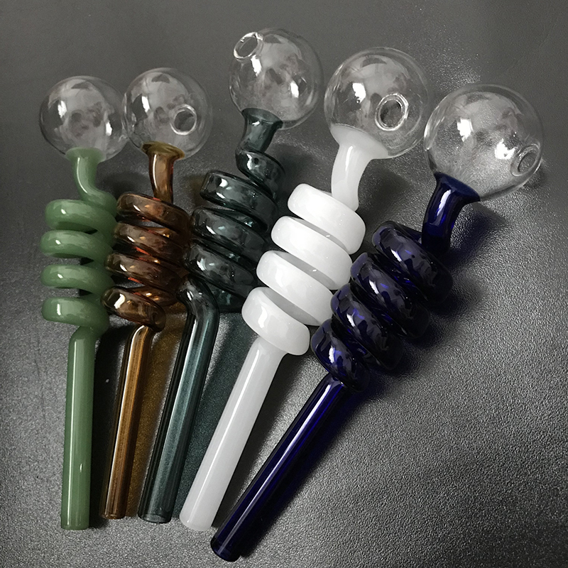 Glass Oil Burner Pipe Smoking Accessorieswith Ball Balancer Screw Helix Pattern Tube For Glass Water Bubbler Bong
Glass Oil Burner Pipe Smoking Accessorieswith Ball Balancer Screw Helix Pattern Tube For Glass Water Bubbler Bong