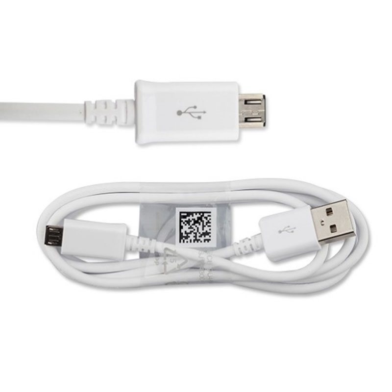 

2pcs Good Quality Original Fast Charger Micro USB Cable 2A for Samsung Note 2 N7100 N7102 N7108 N719 ECB-DU4AWE S4 1M, White
