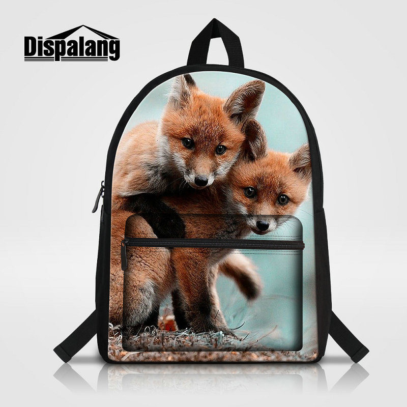 Men Women Laptop Backpack Colorful Fox Animal Printing Children School Bag Mochila Feminina Cool Bookbags For Teenage Boys Rugtas Travel Bag, As the picture show
Men Women Laptop Backpack Colorful Fox Animal Printing Children School Bag Mochila Feminina Cool Bookbags For Teenage Boys Rugtas Travel Bag, As the picture show