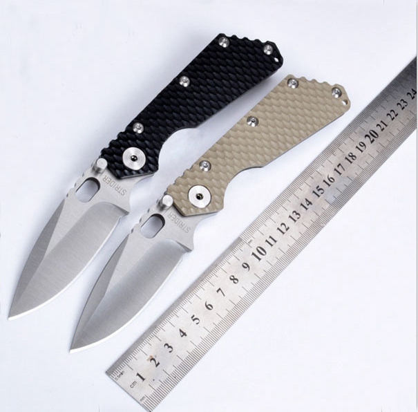 Tactical Survival Folding Knife Strider Custom SMF Black G10 Handle Outdoor Camping Hunting Survival Pocket Knife Military Utility EDC Tools
Tactical Survival Folding Knife Strider Custom SMF Black G10 Handle Outdoor Camping Hunting Survival Pocket Knife Military Utility EDC Tools